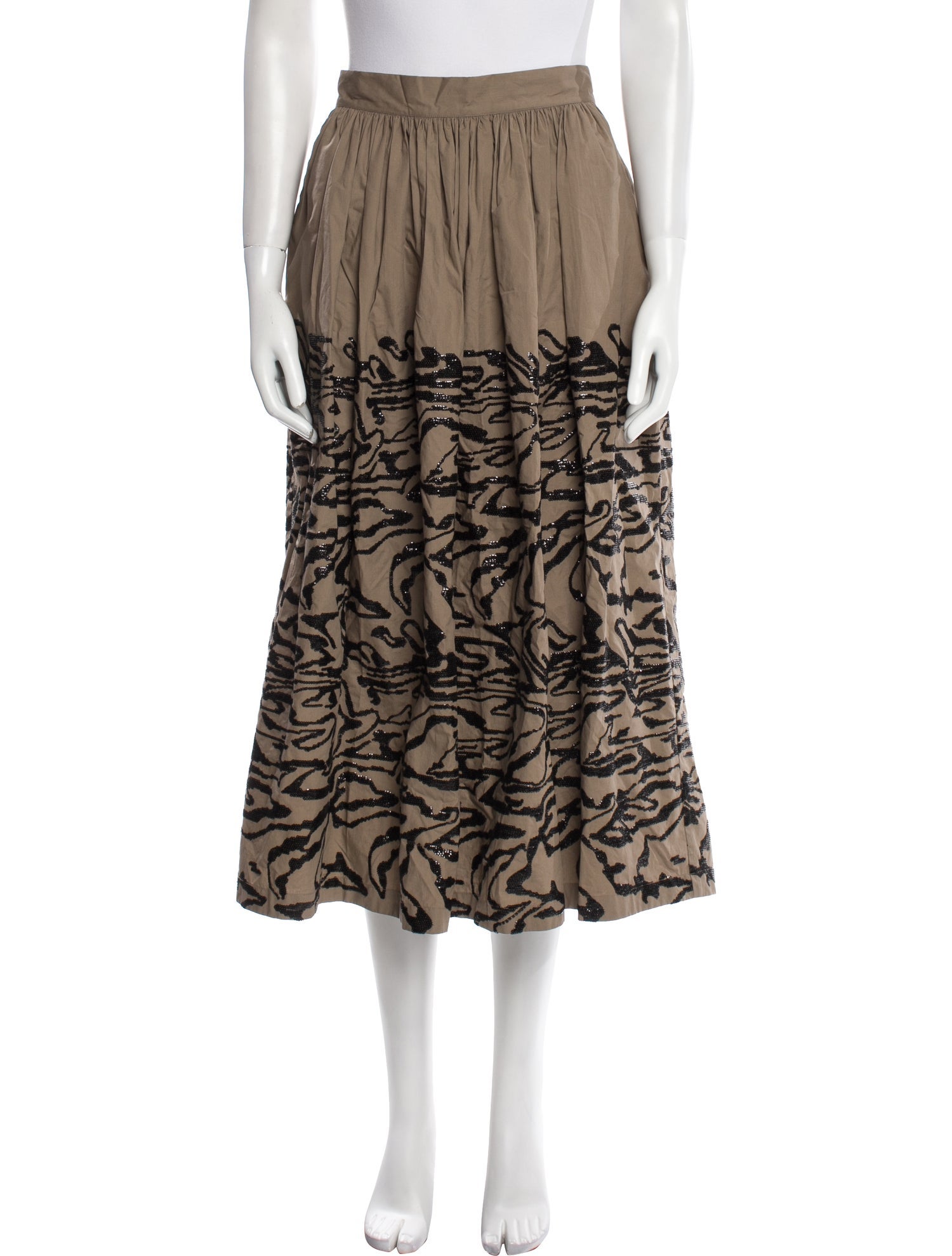 Rachel Comey Printed Midi Length Skirt