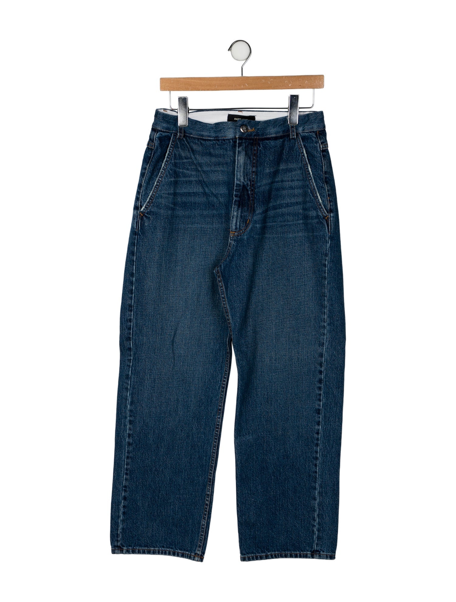Rachel Comey High-Rise Straight Leg Jeans