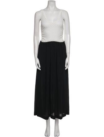 Rachel Comey Scoop Neck Long Dress