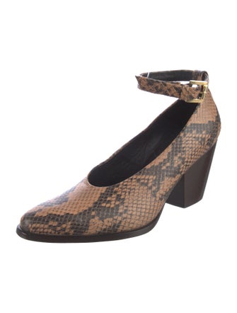 Rachel Comey Leather Animal Print Pumps