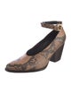 Rachel Comey Leather Animal Print Pumps