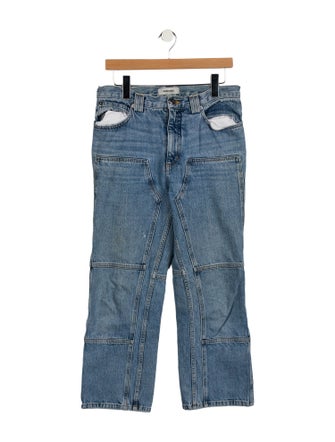 Rachel Comey High-Rise Straight Leg Jeans