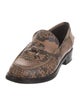 Rachel Comey Snakeskin Animal Print Loafers