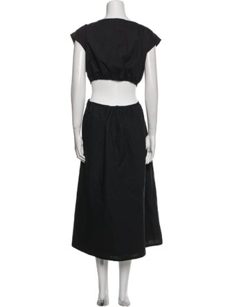 Rachel Comey V-Neck Midi Length Dress