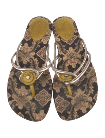 Rachel Comey Animal Print Slides