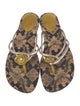 Rachel Comey Animal Print Slides