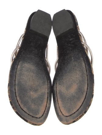 Rachel Comey Animal Print Slides