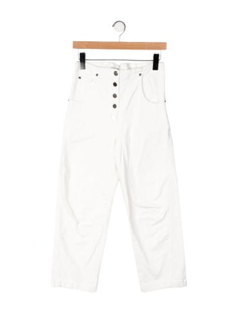 Rachel Comey High-Rise Straight Leg Jeans