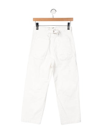 Rachel Comey High-Rise Straight Leg Jeans