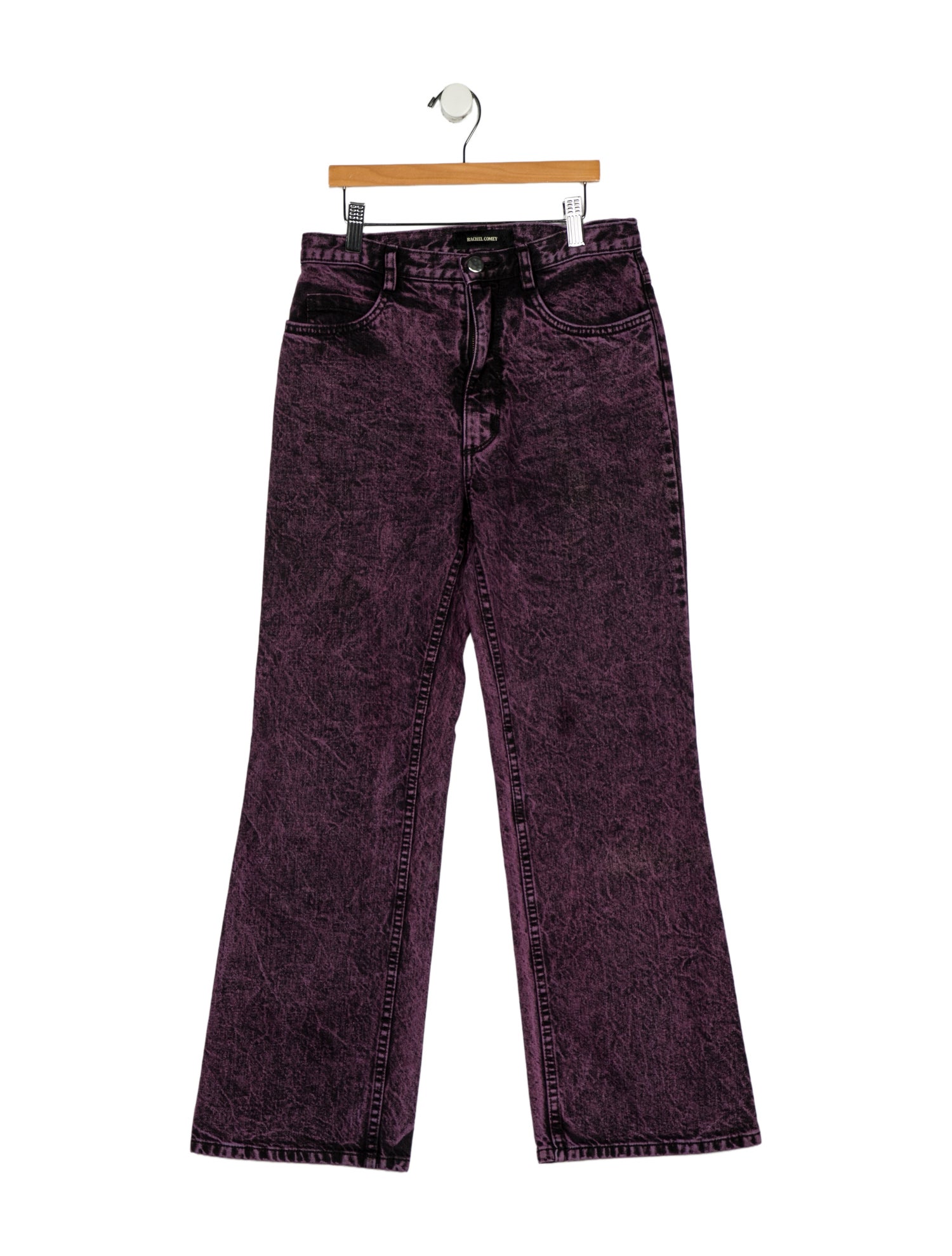 Rachel Comey Mid-Rise Wide Leg Jeans