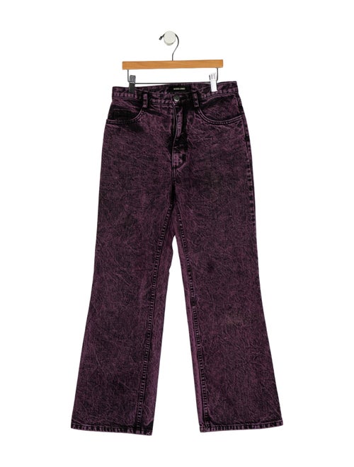 Rachel Comey Mid-Rise Wide Leg Jeans