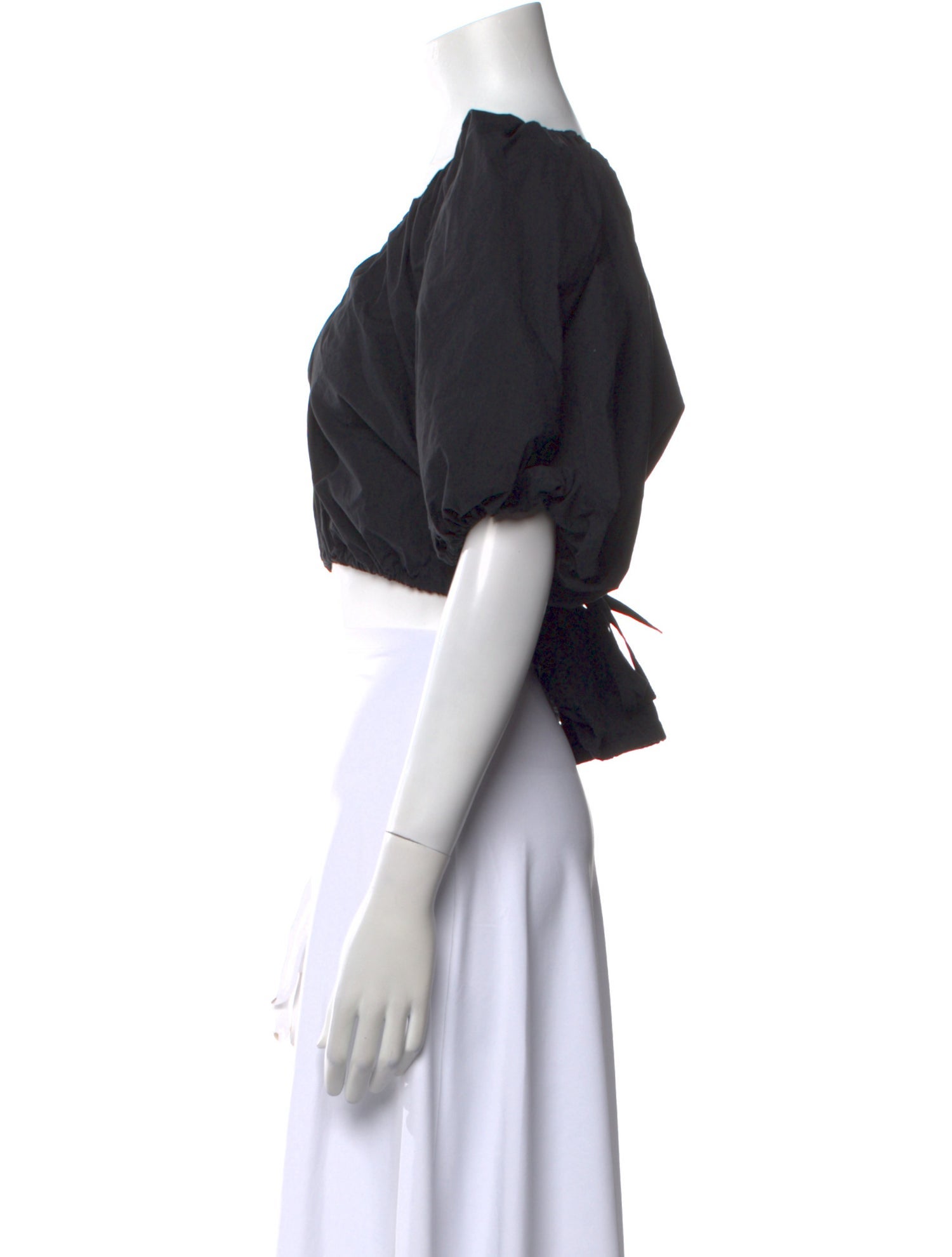 Rachel Comey V-Neck Short Sleeve Crop Top