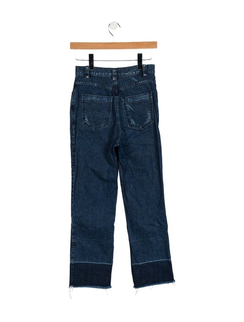 Rachel Comey High-Rise Straight Leg Jeans
