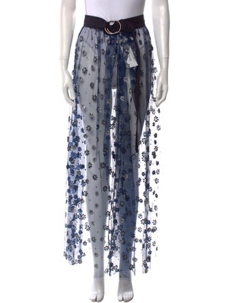 Rachel Comey Lace Pattern Long Skirt