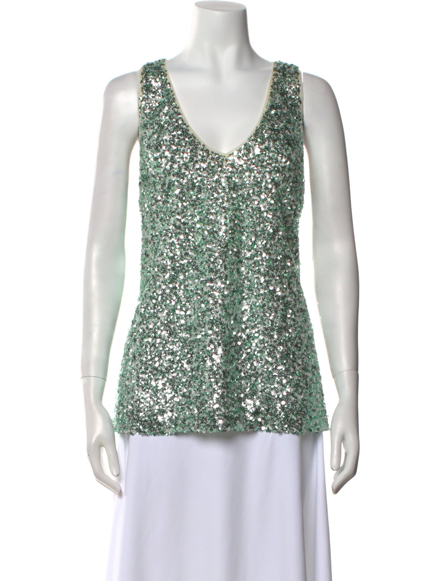 Rachel Comey Printed Scoop Neck Top