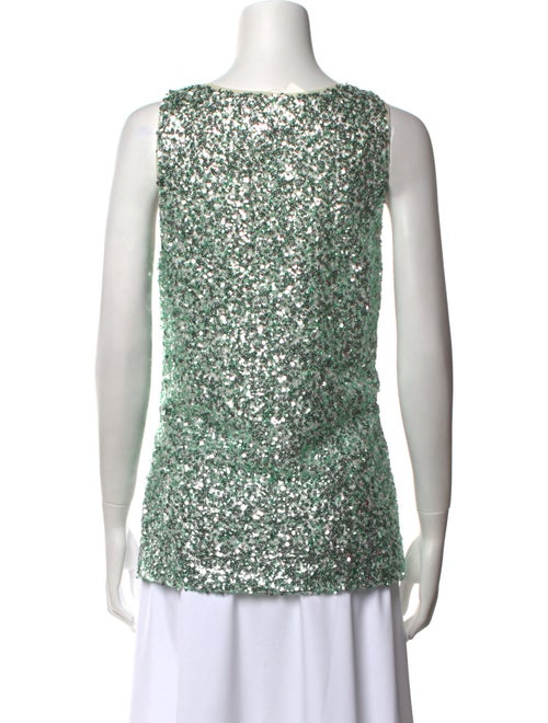 Rachel Comey Printed Scoop Neck Top