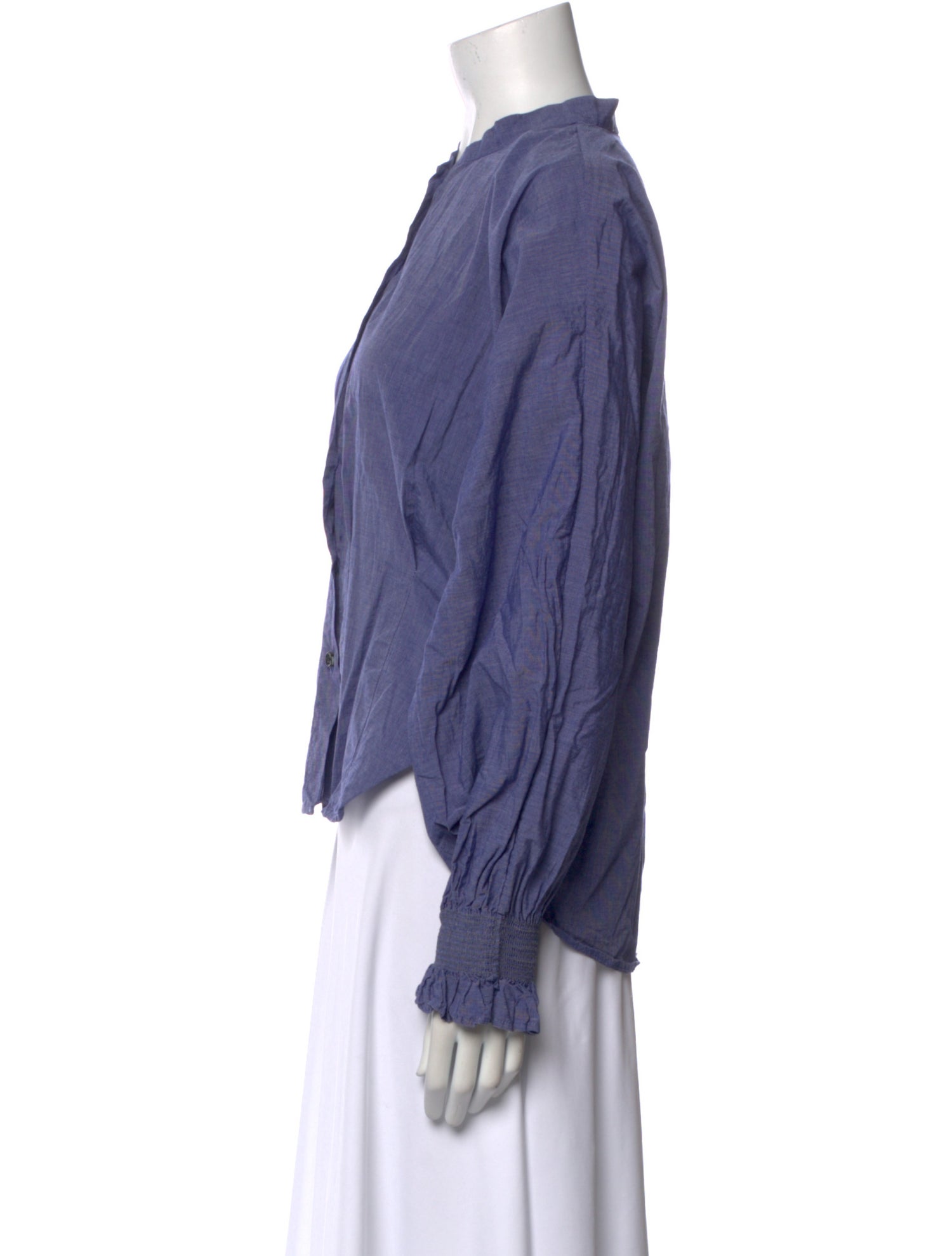 Rachel Comey Long Sleeve Button-Up Top