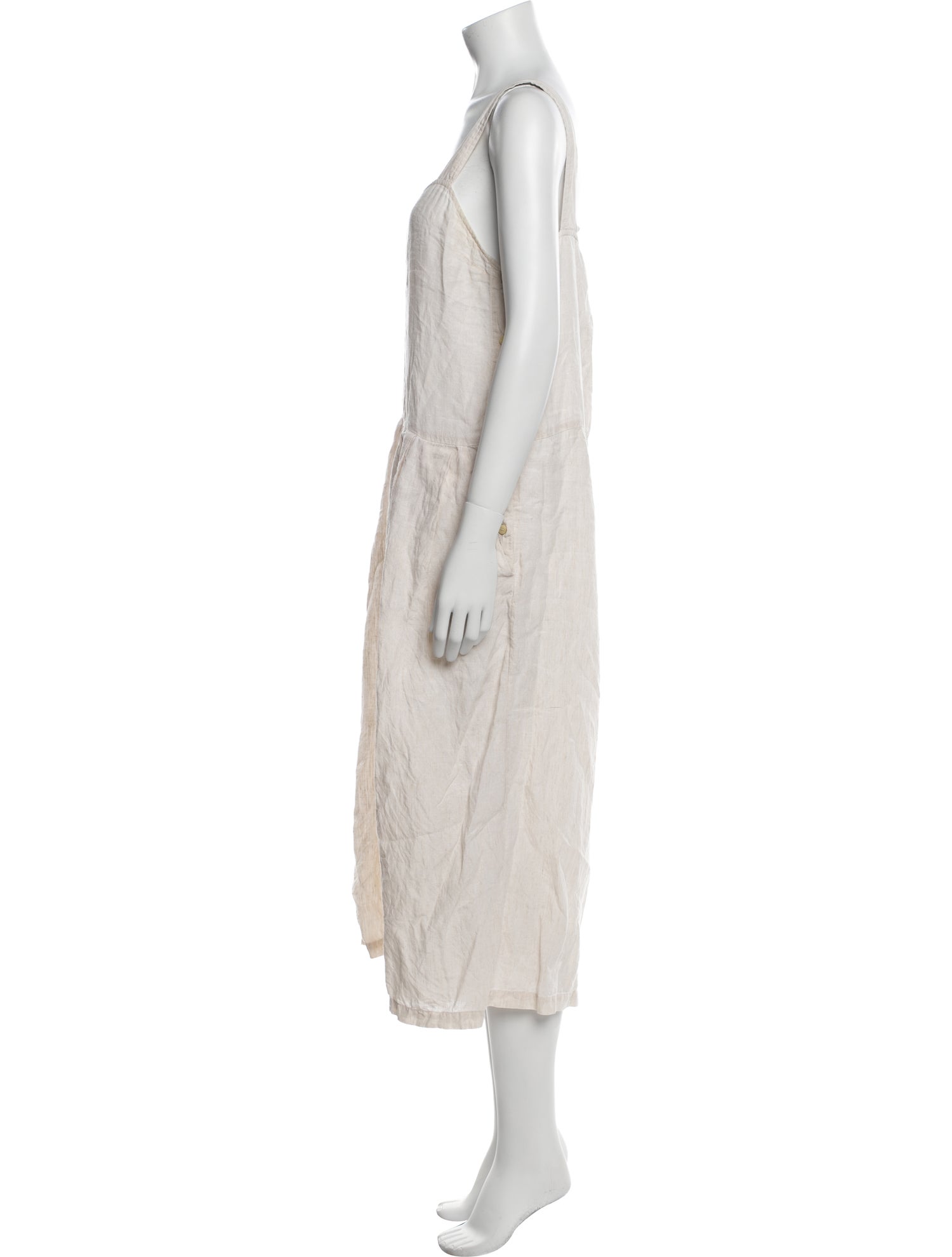 Rachel Comey Linen Scoop Neck Jumpsuit