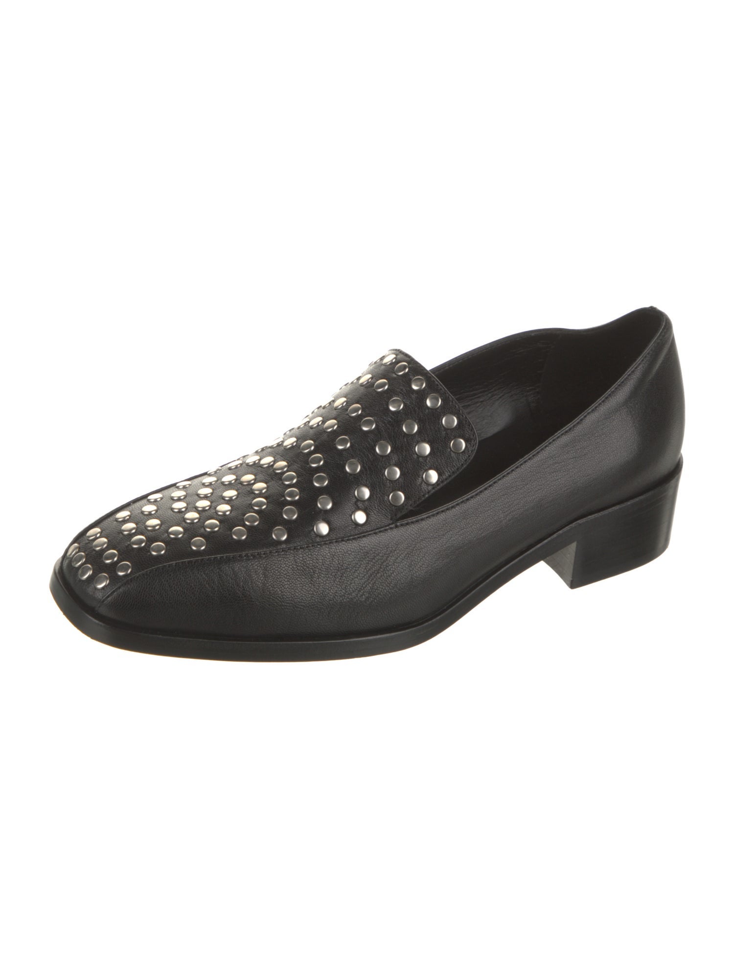 Rachel Comey Leather Studded Accents Loafers