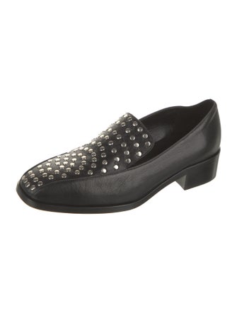 Rachel Comey Leather Studded Accents Loafers