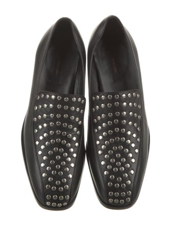 Rachel Comey Leather Studded Accents Loafers