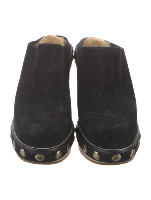 Rachel Comey Suede Studded Accents Mules