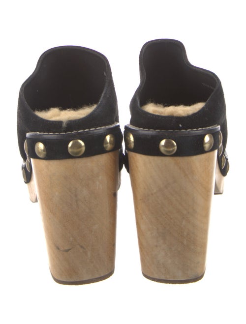 Rachel Comey Suede Studded Accents Mules