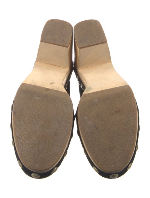 Rachel Comey Suede Studded Accents Mules