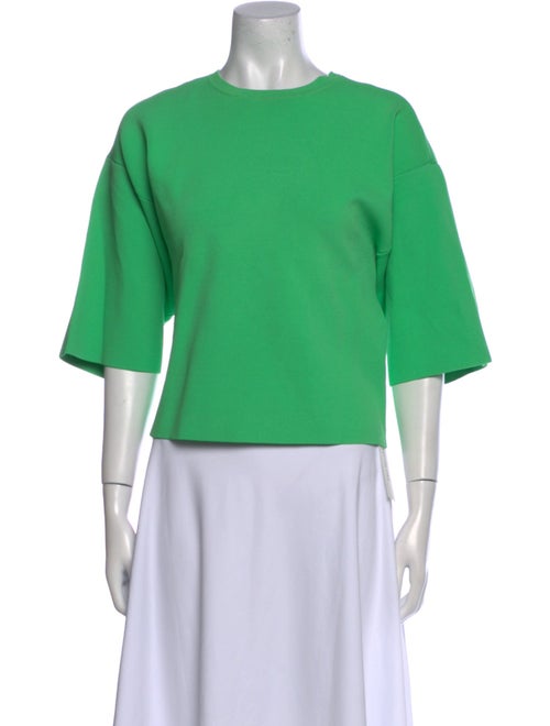 Rachel Comey Crew Neck Three-Quarter Sleeve Top