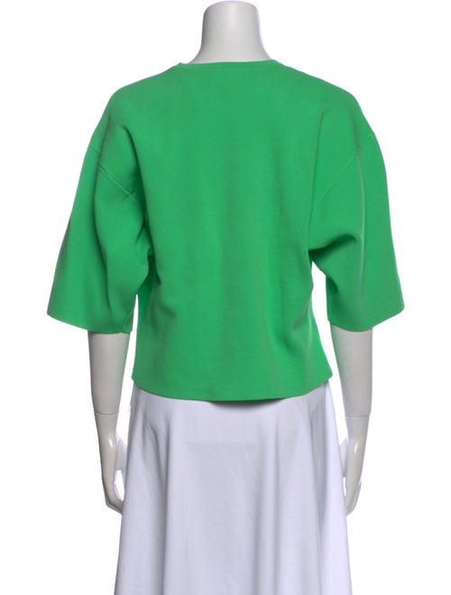 Rachel Comey Crew Neck Three-Quarter Sleeve Top