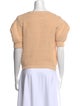 Rachel Comey Crew Neck Short Sleeve Crop Top
