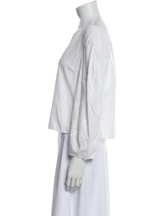 Rachel Comey V-Neck Three-Quarter Sleeve Blouse