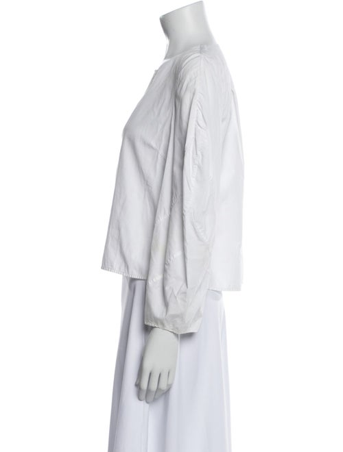 Rachel Comey V-Neck Three-Quarter Sleeve Blouse