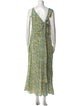 Rachel Comey Floral Print Long Dress