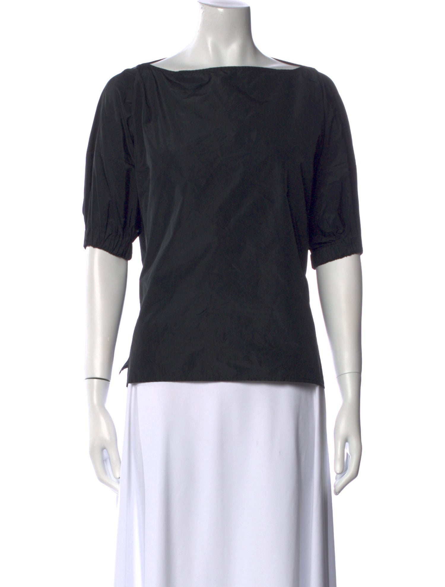 Rachel Comey Bateau Neckline Short Sleeve Top