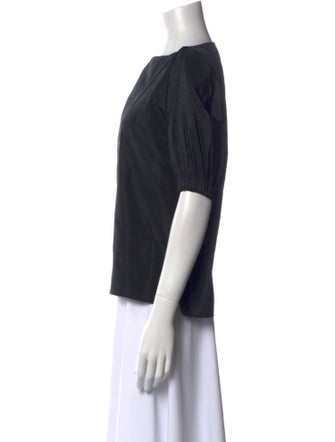 Rachel Comey Bateau Neckline Short Sleeve Top