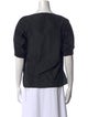 Rachel Comey Bateau Neckline Short Sleeve Top
