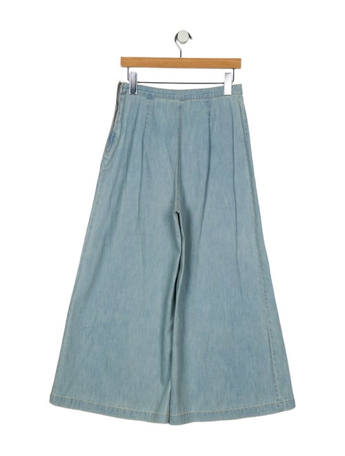 Rachel Comey High-Rise Wide Leg Jeans