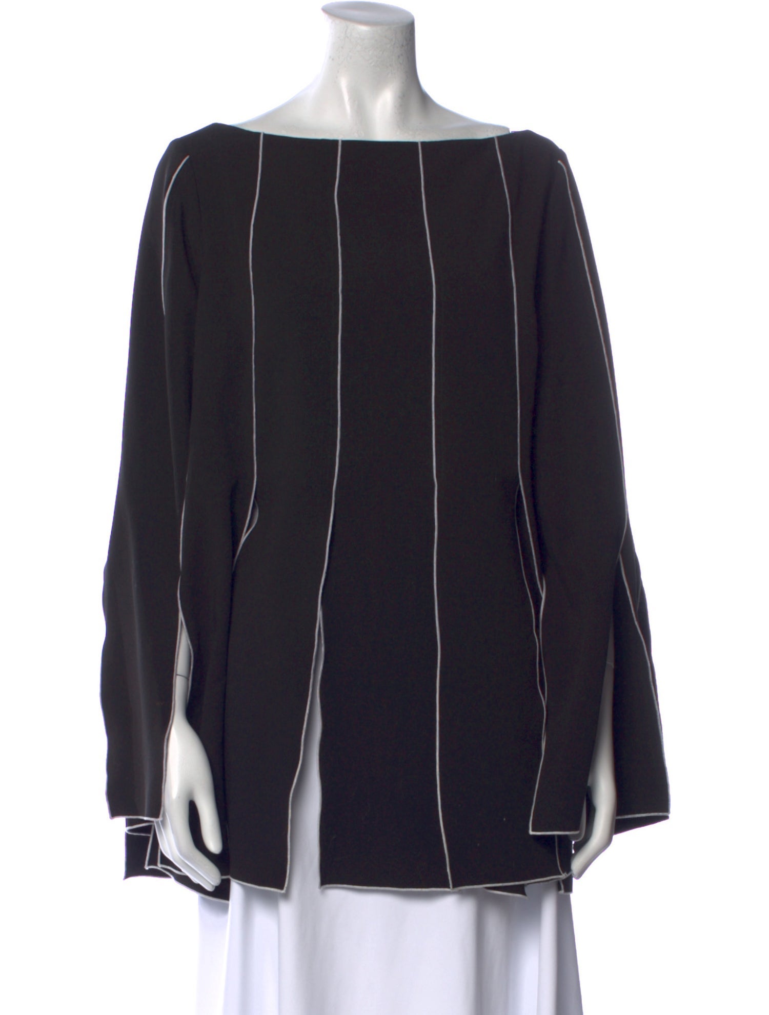 Rachel Comey Striped Bateau Neckline Tunic