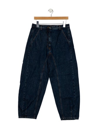 Rachel Comey High-Rise Straight Leg Jeans