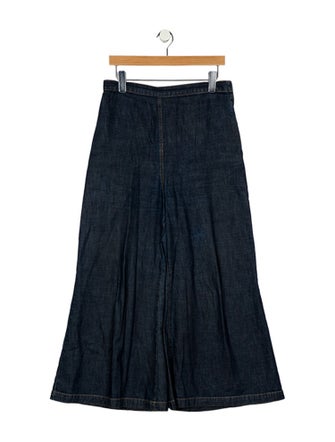 Rachel Comey High-Rise Wide Leg Jeans