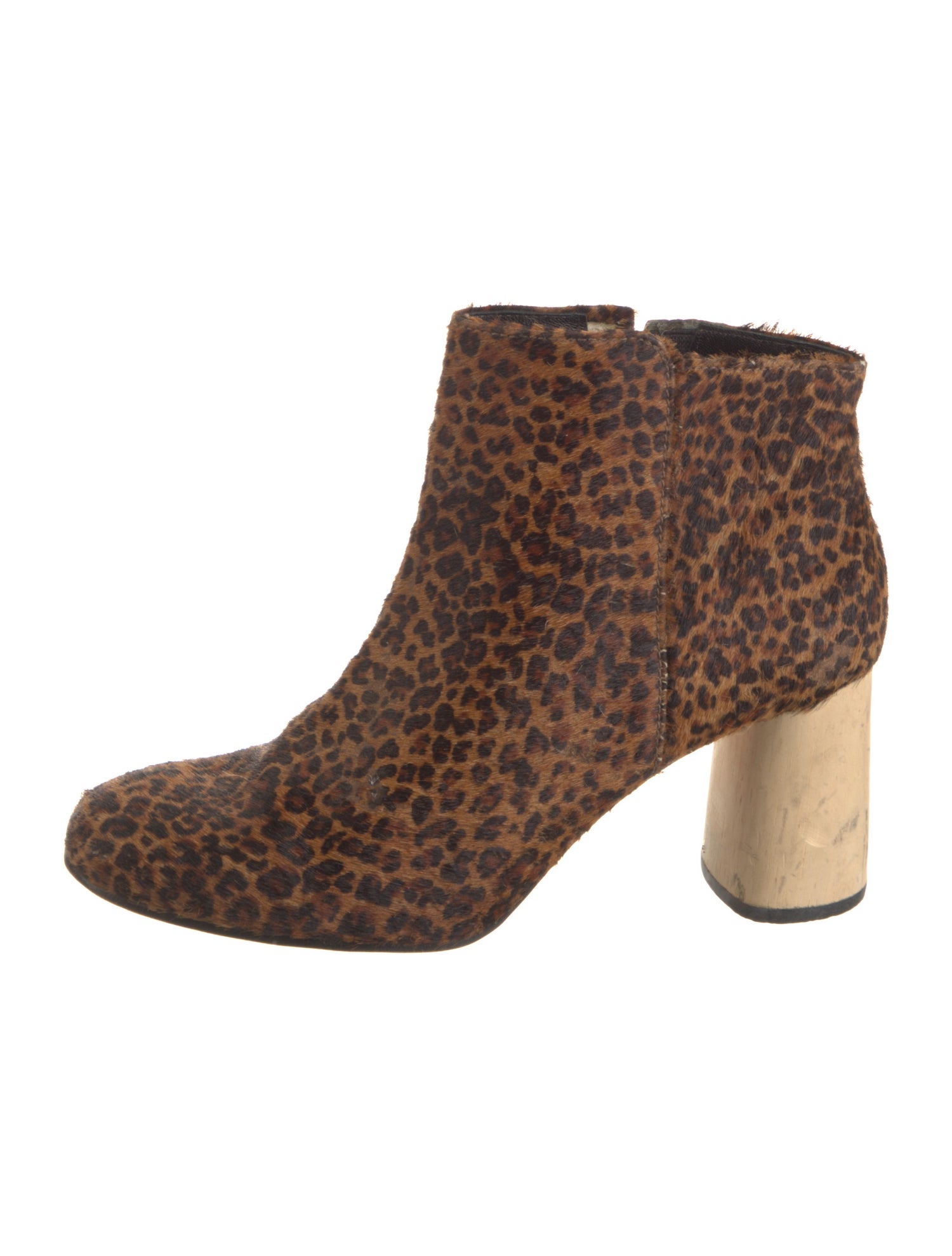 Rachel Comey Ponyhair Animal Print Boots