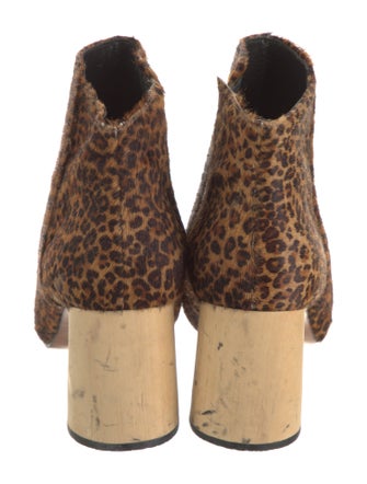 Rachel Comey Ponyhair Animal Print Boots