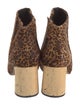 Rachel Comey Ponyhair Animal Print Boots