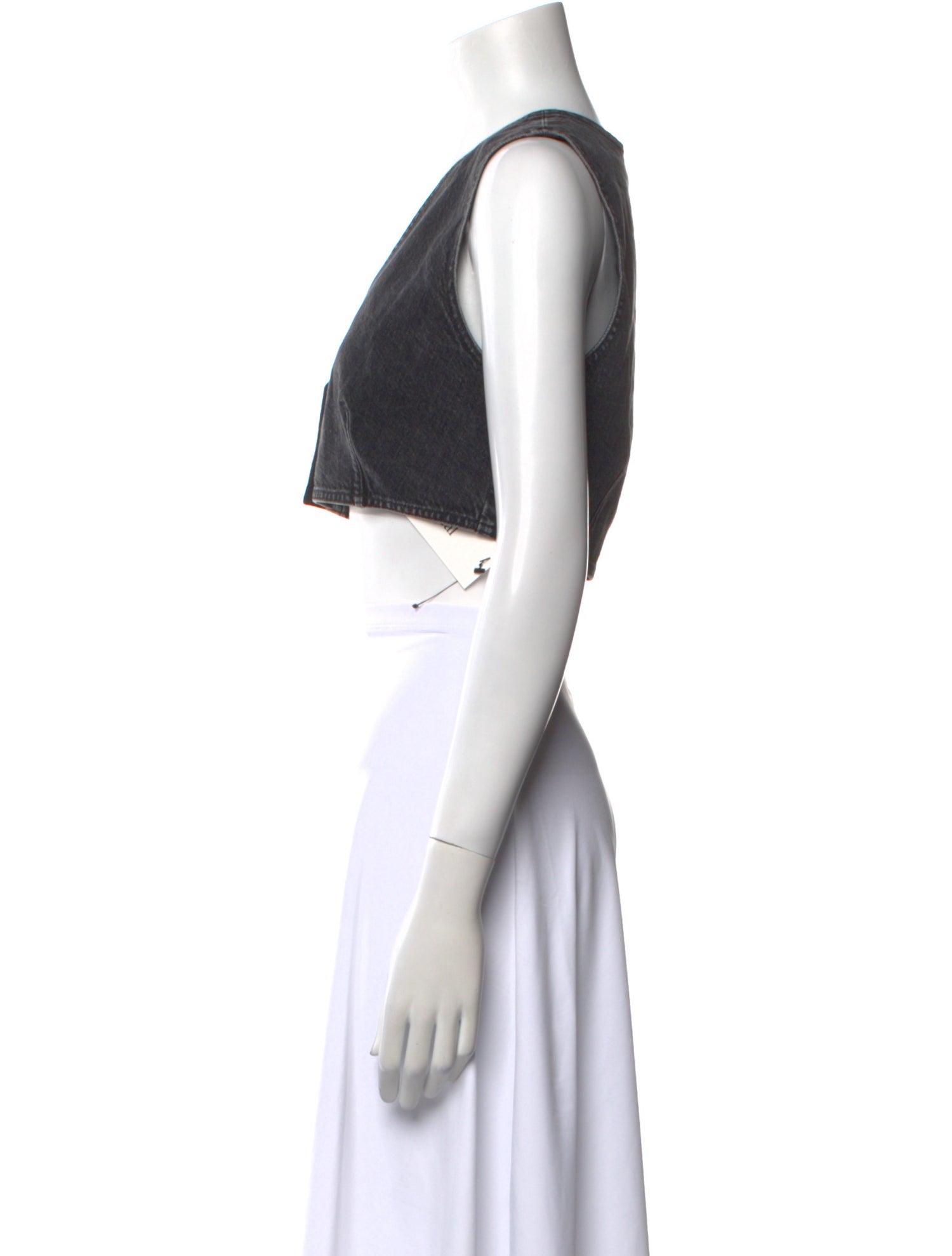 Rachel Comey V-Neck Sleeveless Crop Top