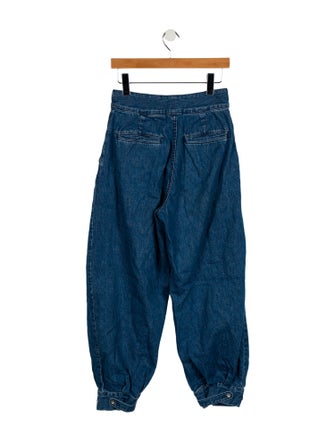 Rachel Comey High-Rise Straight Leg Jeans