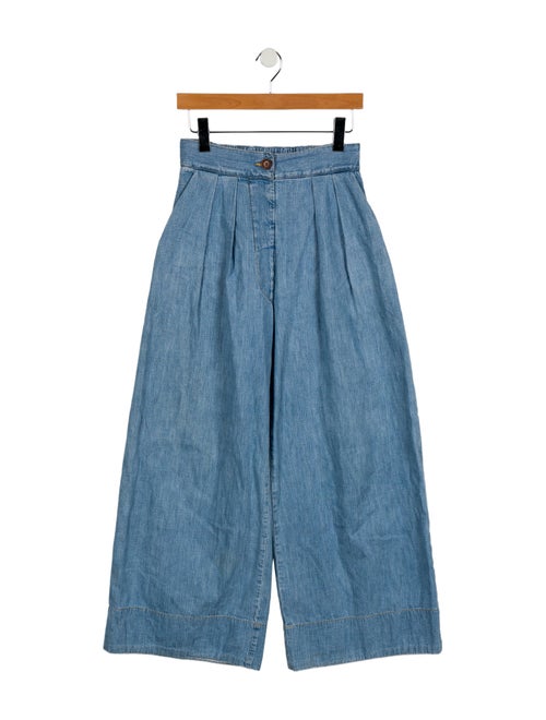 Rachel Comey High-Rise Wide Leg Jeans