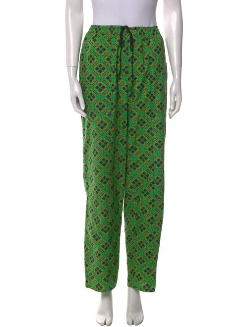 Rachel Comey Plaid Print Straight Leg Pants