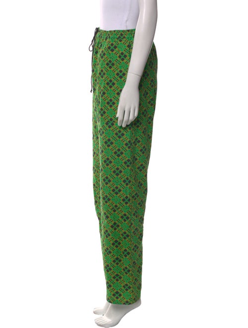 Rachel Comey Plaid Print Straight Leg Pants