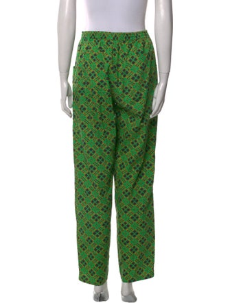 Rachel Comey Plaid Print Straight Leg Pants